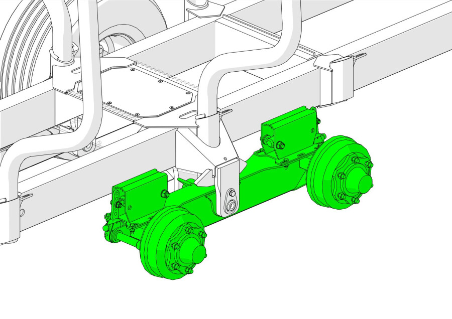 4 wheel hydraulic brakes - B2