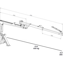 Forest crane PALMS 3.63