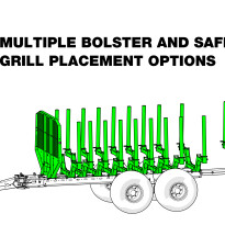 Forest trailer PALMS 12U